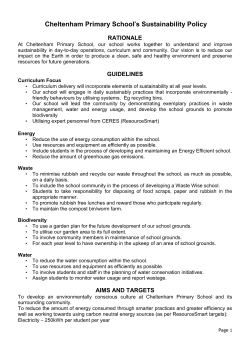 Sustainability-Policy-CERES-CPS2015
