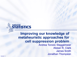 Improving our knowledge of metaheuristic approaches for