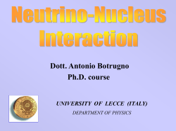 Electron scattering. - INFN-LNF