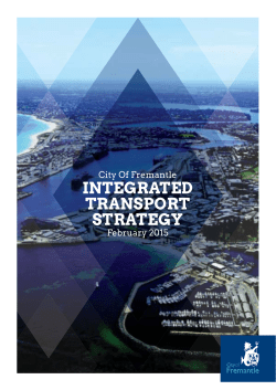 integrated transport strategy