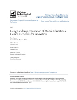 Design and Implementation of Mobile Educational Games