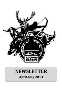 newsletter - Trophy Takers