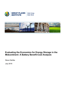 Evaluating the Economics for Energy Storage in the Midcontinent: A
