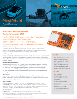 Piksi&trade; Multi