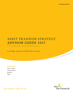 asset transfer strategy advisor guide 2017