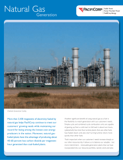 Natural Gas - PacifiCorp
