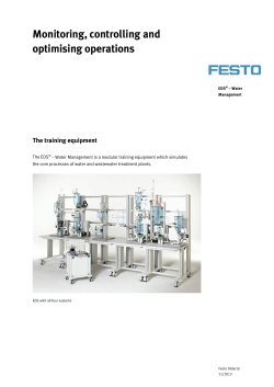 Monitoring, controlling and optimising operations