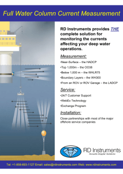 Full Water Column - Ocean Innovations