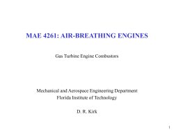 COMBUSTOR TYPES - My FIT - Florida Institute of Technology
