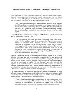 A Response to Sybille Schmidt