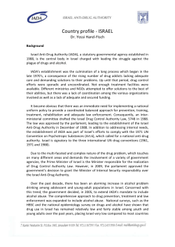 Country profile - ISRAEL