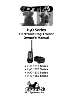 H2O Manual B