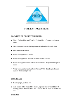FIRE EXTINGUISHERS
