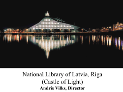 National Library of Latvia, Riga (Castle of Light)