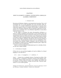 chapter 3 how to augment a formal system with a boolean algebra