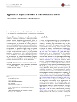 Approximate Bayesian inference in semi