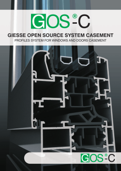 giesse open source system casement