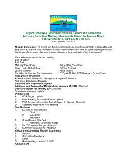 Meeting Agenda 2-29-2016