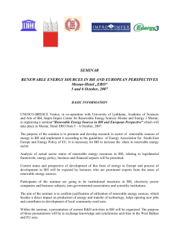 Prijedlog programa seminara