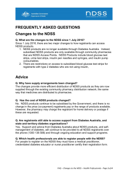 FAQs for Health Professionals