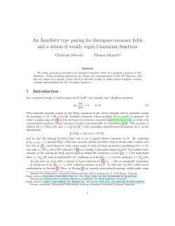 An Anzellotti type pairing for divergence