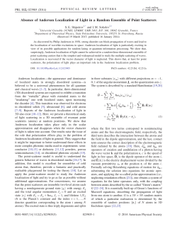 Absence of Anderson Localization of Light in a Random Ensemble