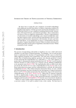 arXiv:1510.04604v1 [math.AG] 15 Oct 2015