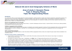 GCSE Scheme of Work - Edexcel