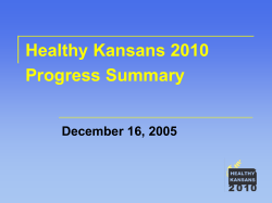 Progress Summary (PowerPoint)