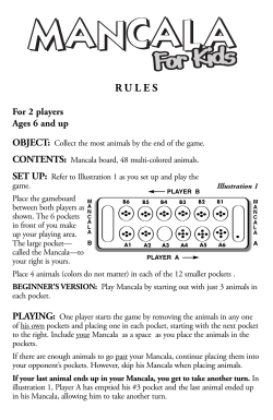 For 2 players Ages 6 and up