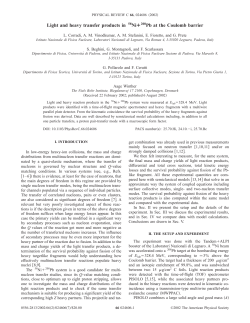 Light and heavy transfer products in 58Ni&iquest;208Pb at the Coulomb