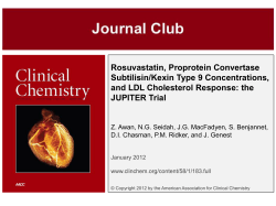 Journal Club - Clinical Chemistry