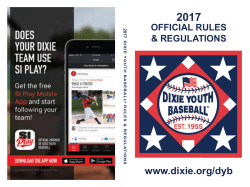 2017 DYB Rule Book