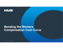 Bending the Work Comp Cost Curve 2017