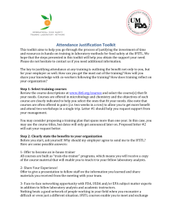 Attendance Justification Toolkit - jifsan