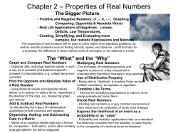 Geometry Chapter 1 &ndash; The Basics of Geometry