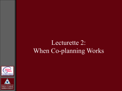 Lecturette 2 - NIUSI