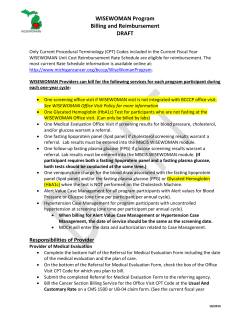 Provider of Medical Evaluation