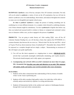 AP Literature Creative Assignment Bannon/Jordan/Grover