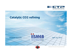 Catalytic CO2 refining