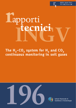 Layout 2 - L`Istituto - Istituto Nazionale di Geofisica e Vulcanologia