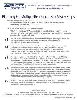 6 Planning For Multiple Beneficiaries in 5 Easy Steps