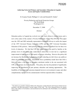 DOC - World bank documents