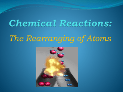 Chemical Reactions: