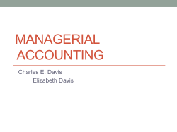 Ethical Considerations in Managerial Accounting