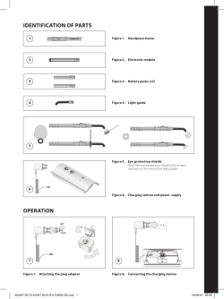 D-Light Pro Quick Start Guide