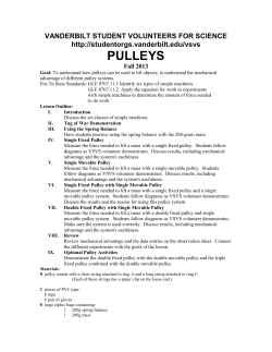 pulleys