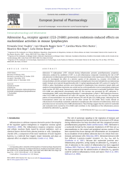 Adenosine A2A receptor agonist (CGS