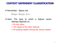 CPE542-10-Context_Dependent_Classification