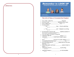 Prophet He has a very MESSAGE from God He is called as a